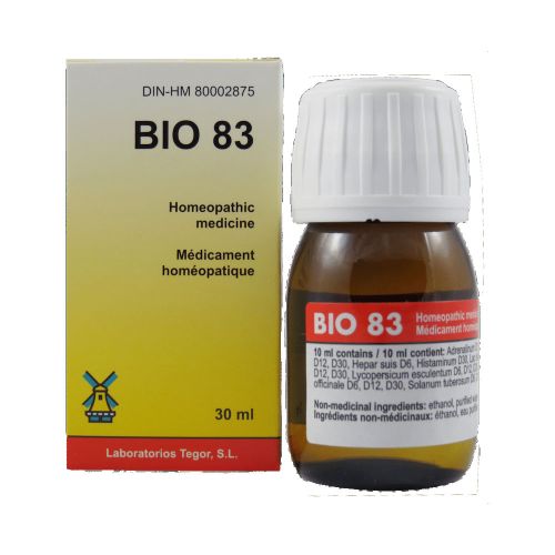 Tegor Homeopathy BIO 83 - 30ml