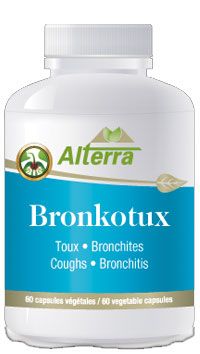 Alterra Bronkotux Cough And Bronchitis 60 Capsules