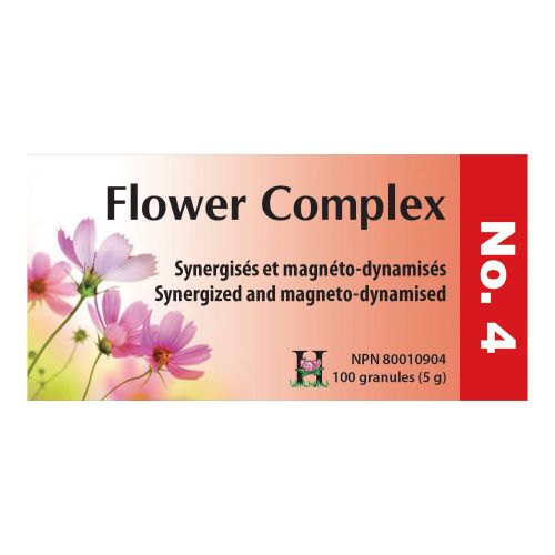 Holistica Flower Complexes No 4 - 100 Sublingual Tablets