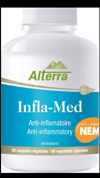 Alterra Infla-Med Anti-Inflammatory 60 Capsules