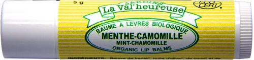 Jardin La Val'heureuse Phytotherapy Organic Lip Balm - Mint Chamomile 5g