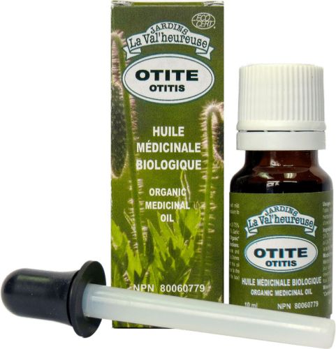 Jardin La Val'heureuse Phytotherapy Otitis | Organic Medicinal Oil 10ml