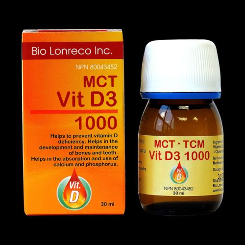 Bio Lonreco MCT Vit D3 1000 - 30ml