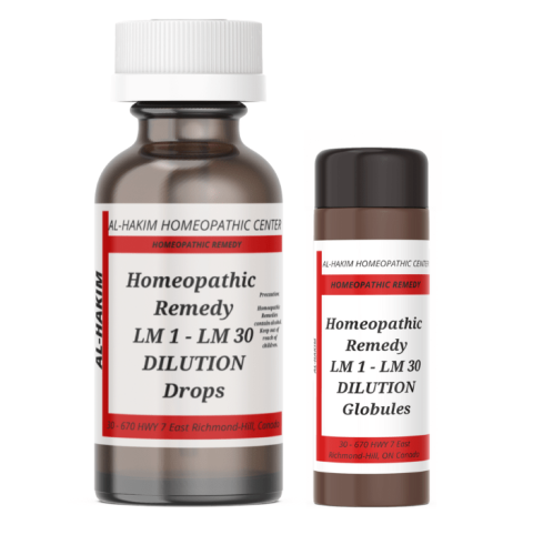 AL - HAKIM Homeopathic Remedy Natrum Hypochloricum - LM Potencies
