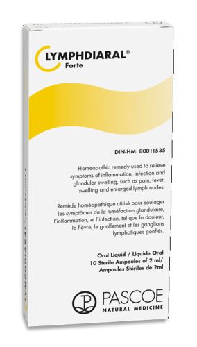Pascoe Aesculus LYMPHDIARAL Forte Homeopathic Remedy - 10  ampoules