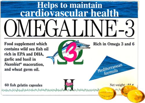 Holistica Omegaline 3 Supplement 60 Fish gelatines capsules