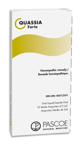 Pascoe Aesculus QUASSIA Forte Homeopathic Remedy - 10 ampoules