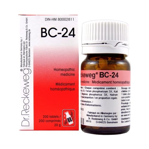 Dr. Reckeweg Homeopathy BC24 - 200 Tablets