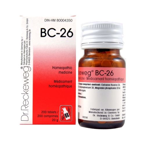 Dr. Reckeweg Homeopathy BC26 - 200 Tablets