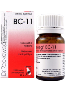 Dr. Reckeweg Homeopathy BC11 - 200 Tablets